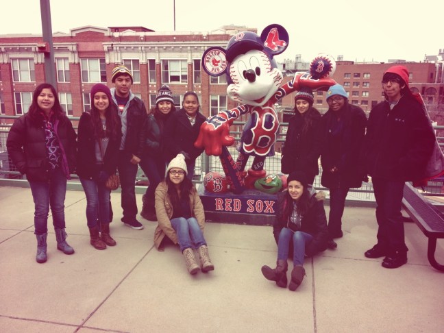 Found a SoCal friend at Fenway Park.